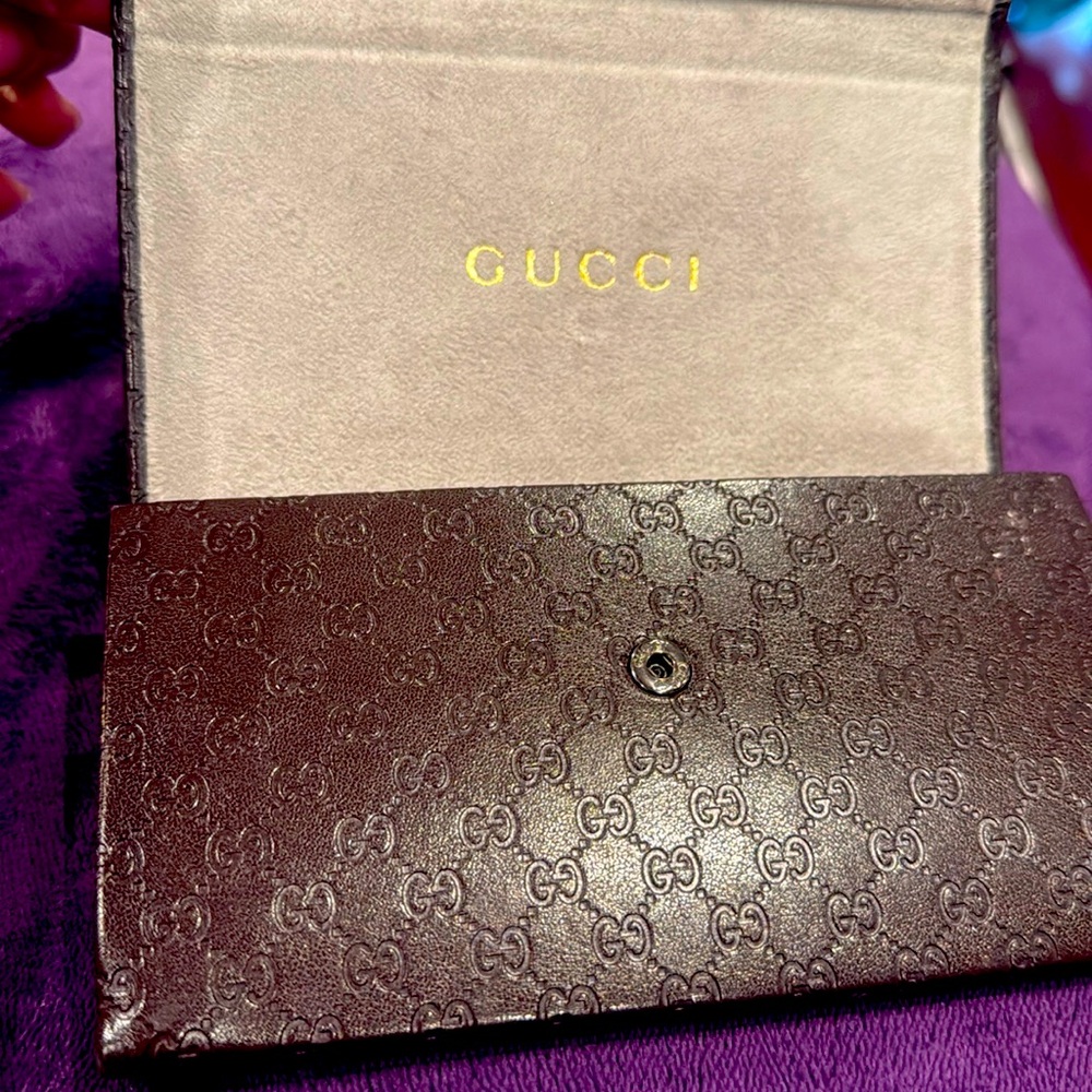 Authentic Gucci Glasses Case